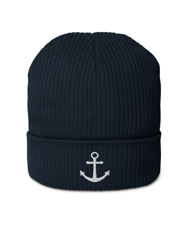 Bonnet côtelé bio - Ancre - pimp your tee
