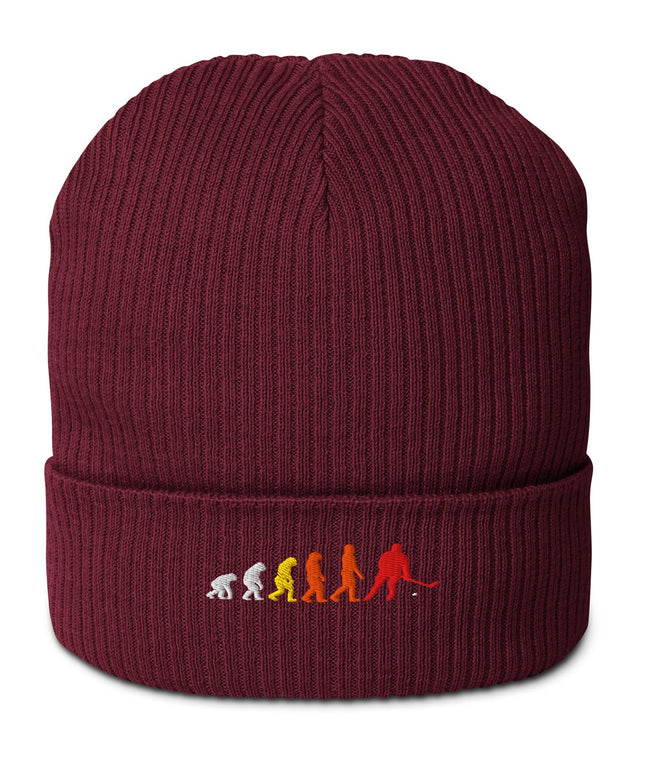 Bonnet côtelé bio - Hockey - pimp your tee
