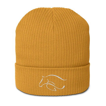 Bonnet côtelé bio - Horse - pimp your tee