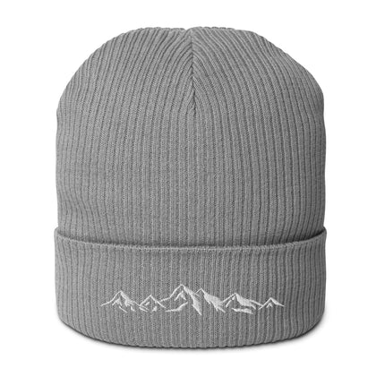 Bonnet côtelé bio - Montagnes - pimp your tee