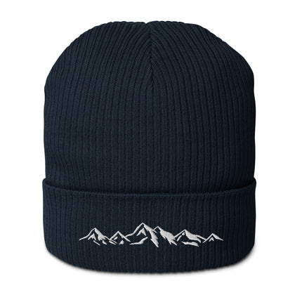Bonnet côtelé bio - Montagnes - pimp your tee
