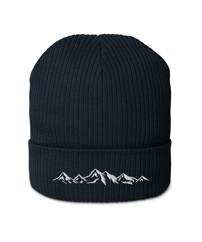 Bonnet côtelé bio - Montagnes - pimp your tee
