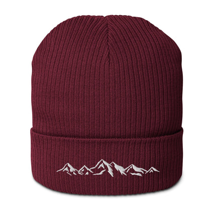 Bonnet côtelé bio - Montagnes - pimp your tee