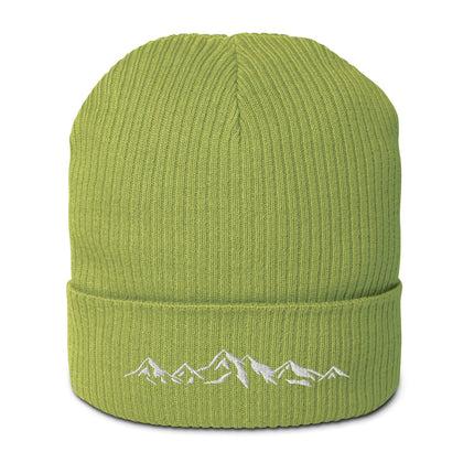 Bonnet côtelé bio - Montagnes - pimp your tee