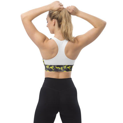 Brassière de sport recyclée - Camouflage 2 - pimp your tee