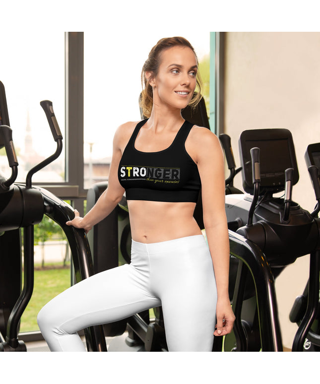 Brassière de Sport Rembourrée - Stronger - pimp your tee