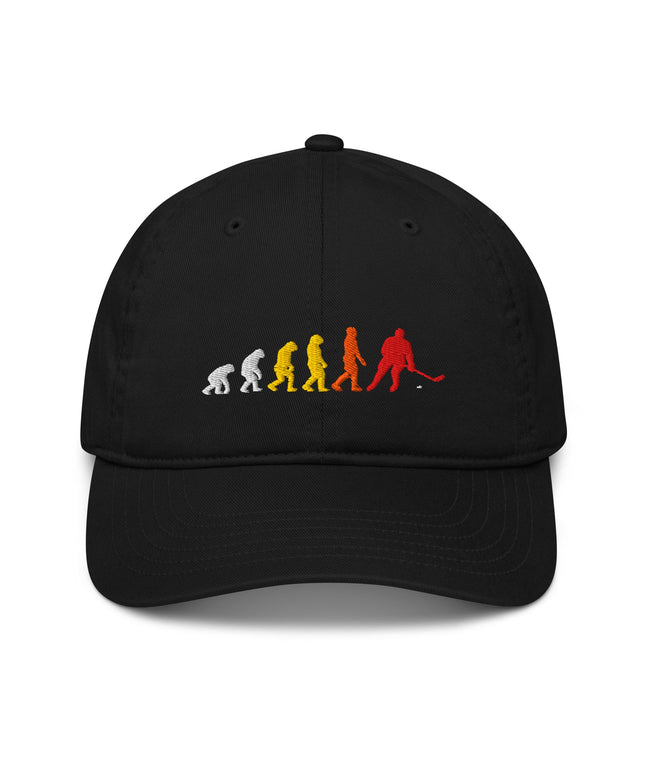Casquette de baseball bio Broderie hockey - pimp your tee