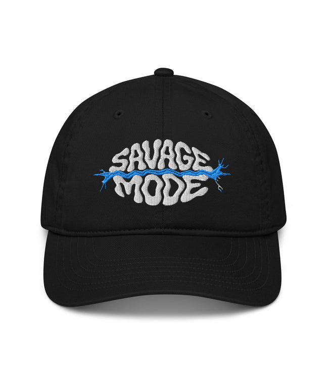 Casquette de baseball bio Broderie savage mode - pimp your tee