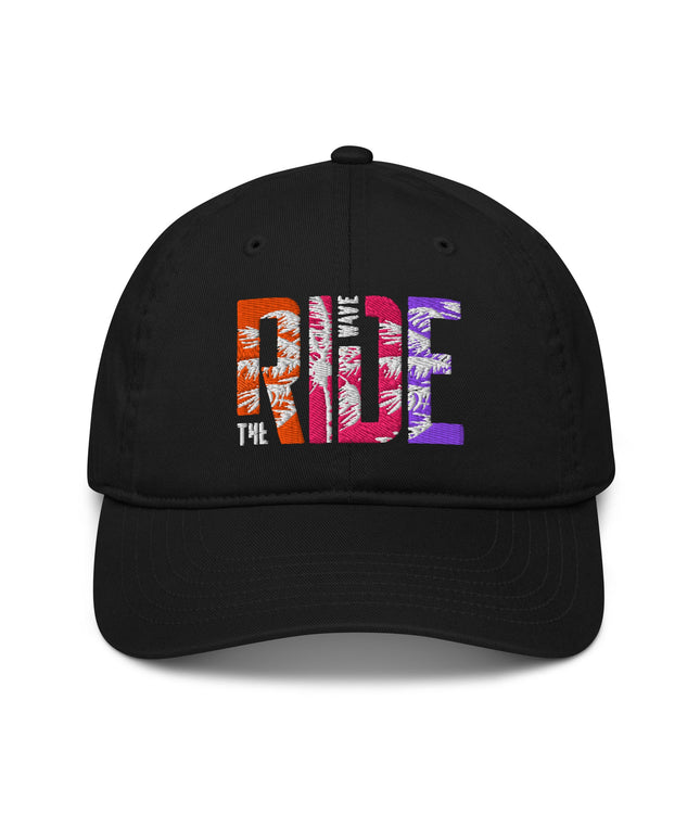Casquette de baseball bio Broderie the ride wave - pimp your tee