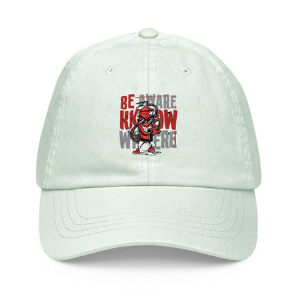 Casquette de baseball pastel Be aware - pimp your tee
