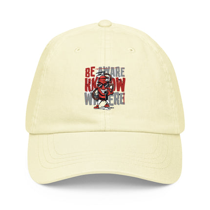 Casquette de baseball pastel Be aware - pimp your tee