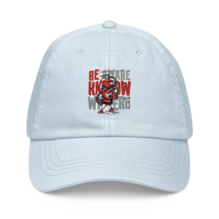 Casquette de baseball pastel Be aware - pimp your tee