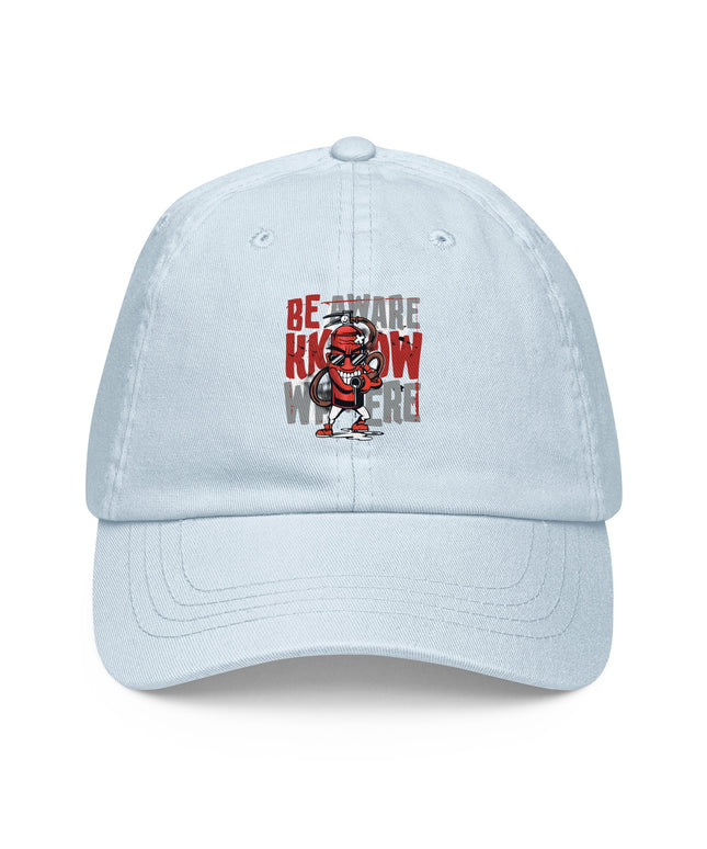 Casquette de baseball pastel Be aware - pimp your tee