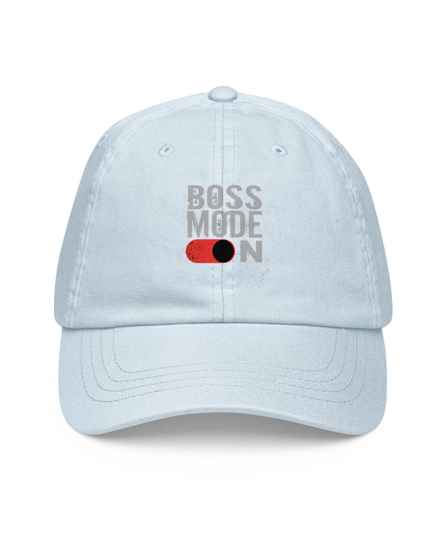 Casquette de baseball pastel - Boss mode on - pimp your tee
