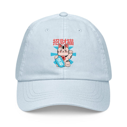 Casquette de baseball pastel chat japonais - pimp your tee