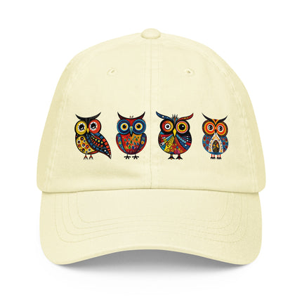 Casquette de baseball pastel - Hiboux - pimp your tee