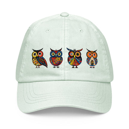 Casquette de baseball pastel - Hiboux - pimp your tee