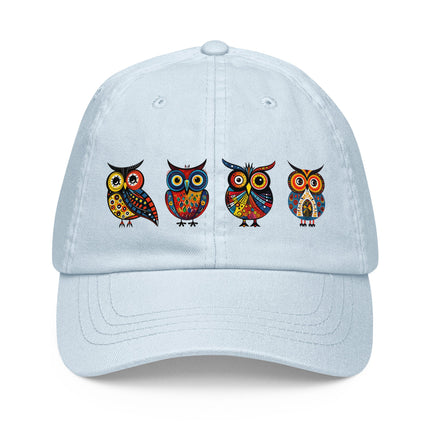 Casquette de baseball pastel - Hiboux - pimp your tee