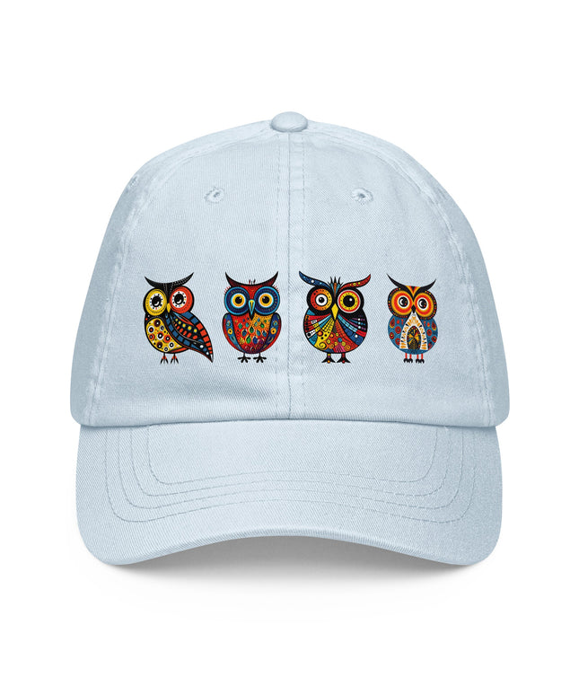 Casquette de baseball pastel - Hiboux - pimp your tee