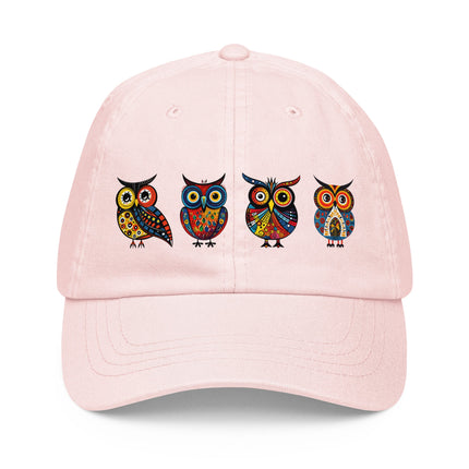 Casquette de baseball pastel - Hiboux - pimp your tee
