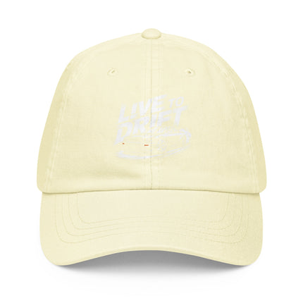 Casquette de baseball pastel - Live to drift - pimp your tee