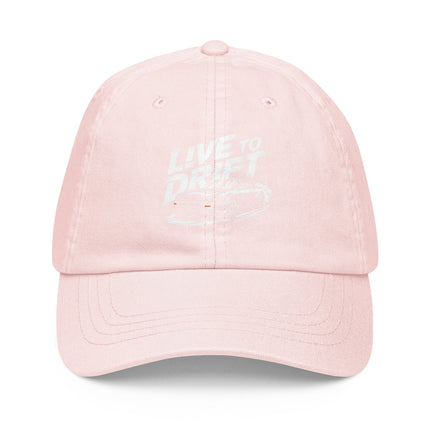 Casquette de baseball pastel - Live to drift - pimp your tee