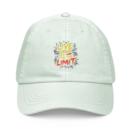 Casquette de baseball pastel - Live your life - pimp your tee