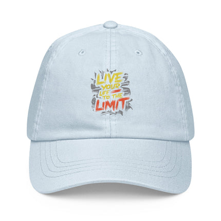 Casquette de baseball pastel - Live your life - pimp your tee