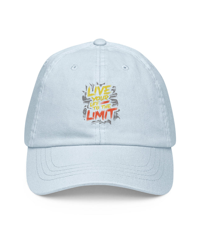 Casquette de baseball pastel - Live your life - pimp your tee