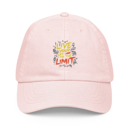 Casquette de baseball pastel - Live your life - pimp your tee