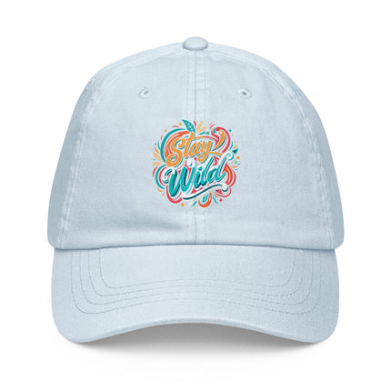 Casquette de baseball pastel - Stay wild - pimp your tee