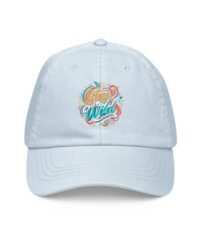 Casquette de baseball pastel - Stay wild - pimp your tee