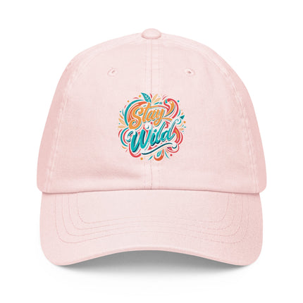 Casquette de baseball pastel - Stay wild - pimp your tee