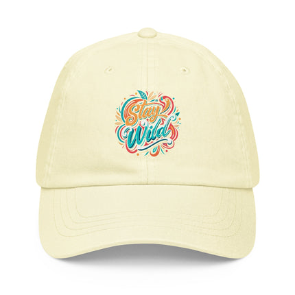 Casquette de baseball pastel - Stay wild - pimp your tee