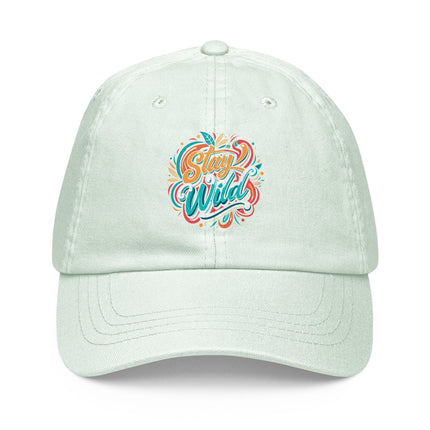 Casquette de baseball pastel - Stay wild - pimp your tee