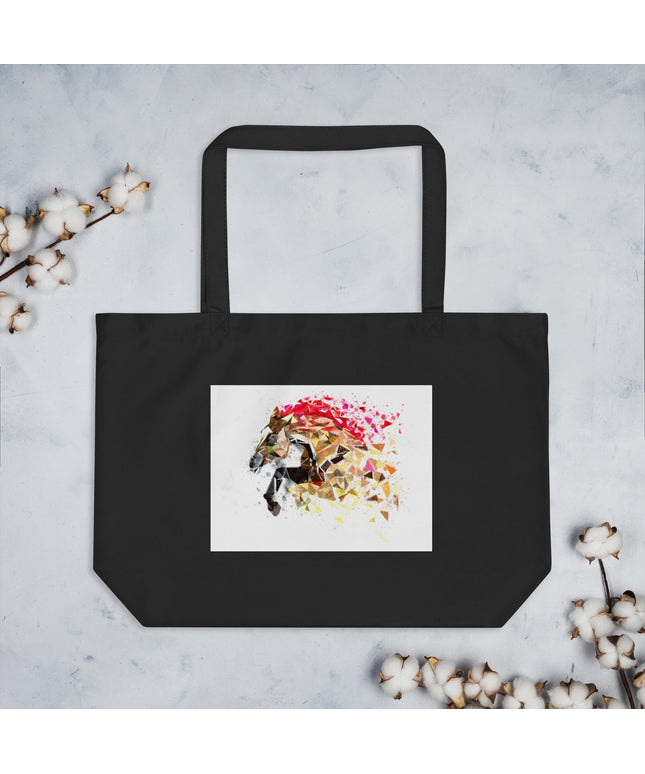 Grand tote bag bio - Cheval - pimp your tee