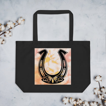 Grand tote bag bio - Fer à cheval - pimp your tee