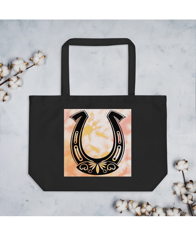 Grand tote bag bio - Fer à cheval - pimp your tee