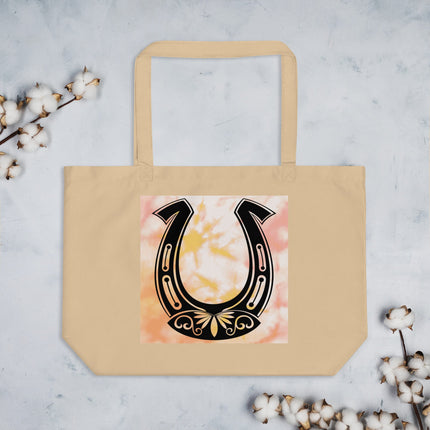 Grand tote bag bio - Fer à cheval - pimp your tee