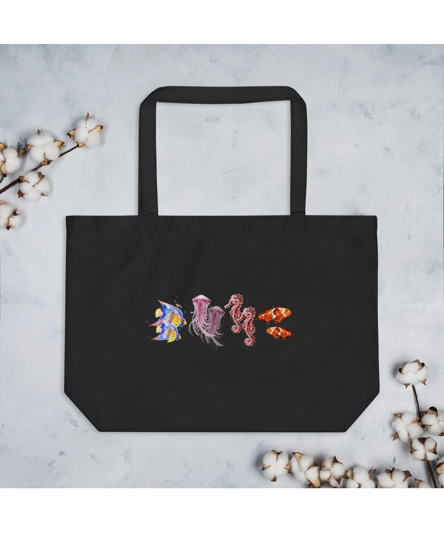 Grand tote bag bio - Marine life - pimp your tee