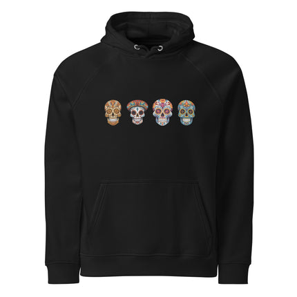 Sweat à capuche écologique Raglan unisexe - pimp your tee