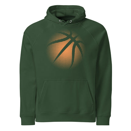 Sweat à capuche écologique Raglan unisexe - Basket - pimp your tee