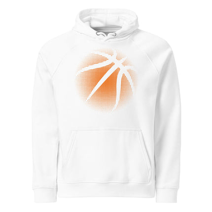 Sweat à capuche écologique Raglan unisexe - Basket - pimp your tee