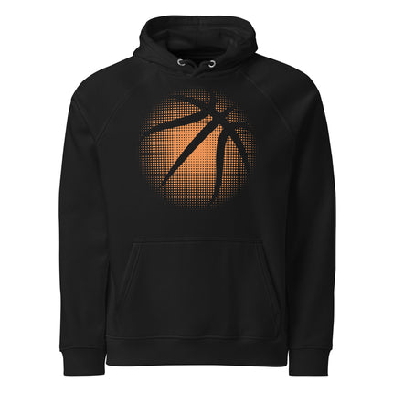 Sweat à capuche écologique Raglan unisexe - Basket - pimp your tee