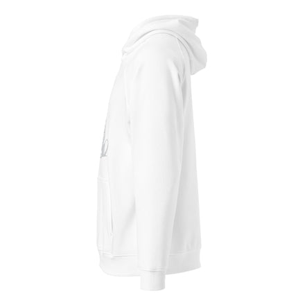 Sweat à capuche écologique Raglan unisexe - Chat futurism - pimp your tee