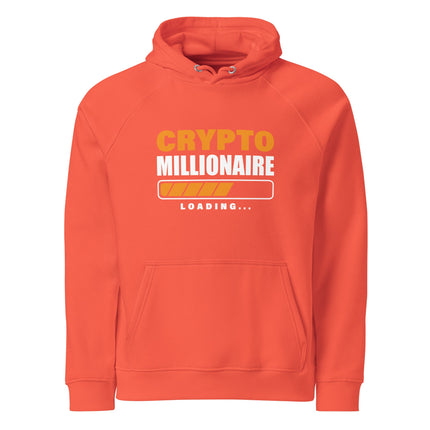 Sweat à capuche écologique Raglan unisexe - crypto - pimp your tee