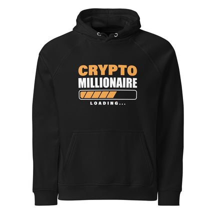 Sweat à capuche écologique Raglan unisexe - crypto - pimp your tee