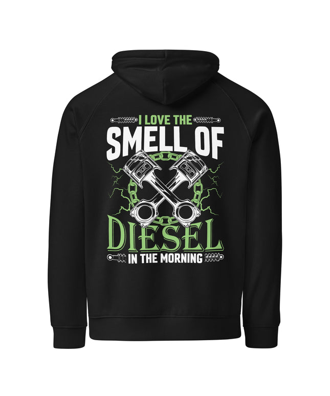 Sweat à capuche écologique Raglan unisexe - Diesel - pimp your tee