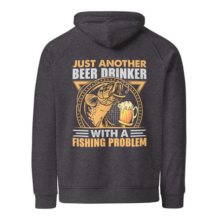 Sweat à capuche écologique Raglan unisexe - Fishing - pimp your tee