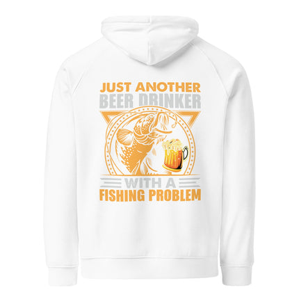 Sweat à capuche écologique Raglan unisexe - Fishing - pimp your tee